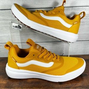 NEW Vans Ultrarange EXO Se Low Honey Gold Yellow Skate Mens Sz 8, Womens Sz 9.5